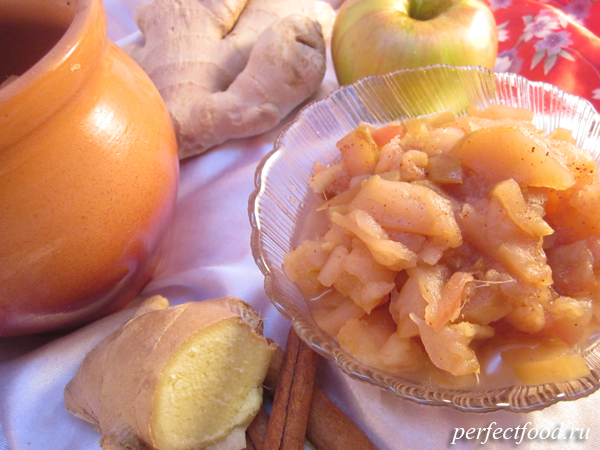 Запечённые яблоки в духовке с мёдом и корицей в горшочках