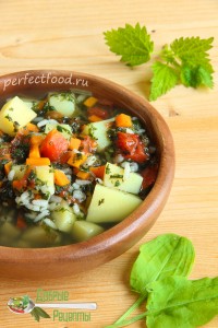 Суп из крапивы и щавеля - рецепт с фото и видео