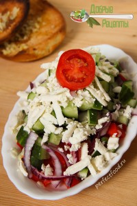 Шопский салат - рецепт с фото