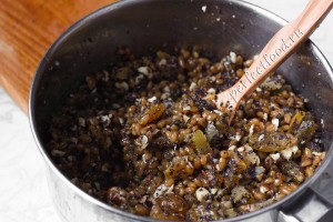 Перемешанная пшеничная кутья
