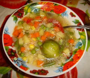 Овощной суп с макаронами Овощной супчик с макаронами