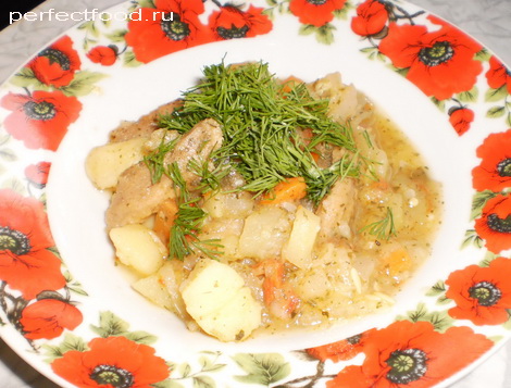 Новогодний салат «Подкова» — рецепт с фото и видео Этот рецепт рагу из овощей можно модифицировать на свой вкус и готовить его как с соевым мясом, так и без него.