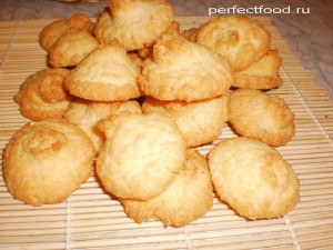 Кокосовое печенье Рецепт кокосового печенья