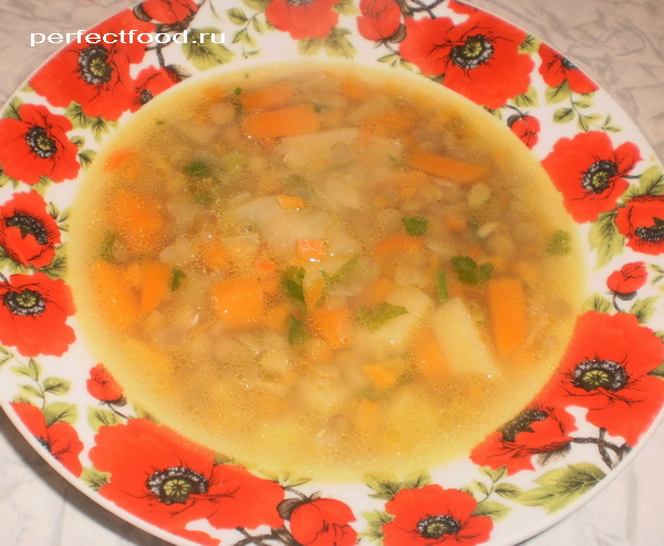 Как приготовить чечевичный суп с тыквой - рецепт