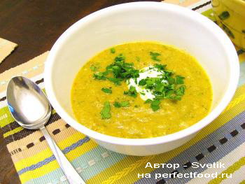 Рецепт сладковатого пикантного супа от Svetik.