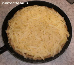 Картофельная пицца или пирог с картофелем и сыром — фото-рецепт
