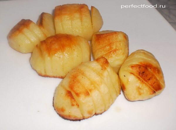 Как приготовить печёную картошку-гармошку