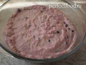 Пирог с ягодами и творогом — фото-рецепт