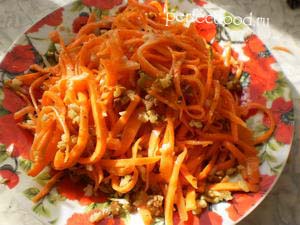 Простой рецепт вкусной острой закуски из баклажанов с морковкой по-корейски