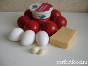 Рецепт этой закуски подходит ово-лактовегетарианцам, так как содержит молочные продукты и яйца.