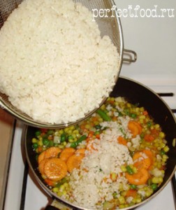 Лёгкий суп с рисом
