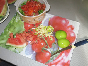 Фото-рецепт необычного яркого осеннего салата с неожиданными ингредиентами...