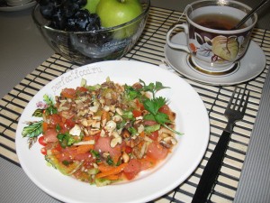 Фото-рецепт осеннего салата