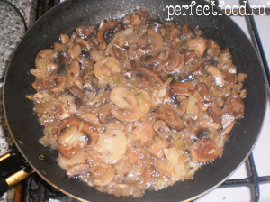 Картофельные корзиночки с грибами — рецепт для аэрогриля