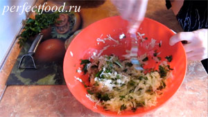Оладьи из кабачков без яиц с зеленью — рецепт с фото и видео