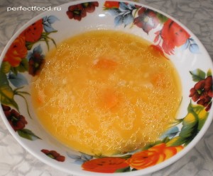 Суп-пюре из тыквы с рисом