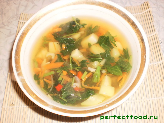 Пособие начинающего вегетарианца Весна - самое время готовить вкусные и полезные супчики. Обязательно попробуйте суп из крапивы!