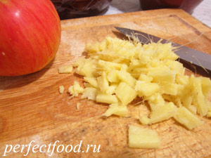 Яблоки запечённые в духовке - рецепт с фото 2 - имбирь