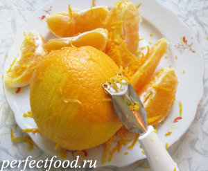 Снимаем с апельсинов кожуру Готовим апельсиновый джем - фото 1