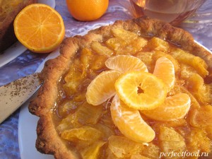 Согревающий мандариновый пирог — ВИДЕО-рецепт
