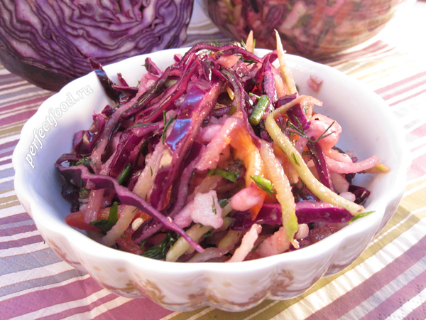 Лапша с овощами — рецепт с фото и видео. Лагман с овощами Не знаете, что приготовить из краснокочанной капусты? Этот нарядный сыроедный салат - то, что нужно!
