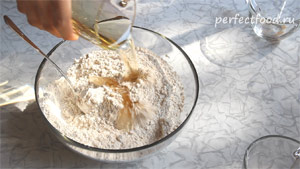 Постное песочное тесто и выпечка с черешней