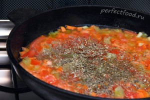 Овощная паэлья — рецепт с фото
