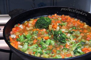 Овощная паэлья — рецепт с фото