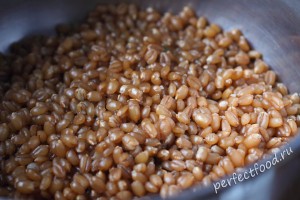 Пшеничная кутья с изюмом и орехами — рецепт с фото