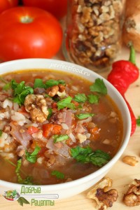 Суп харчо - рецепт с фото
