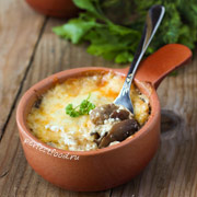 Постные вареники с картошкой — рецепт с фото и видео Готовим сытное грибное блюдо с аппетитной сырной корочкой - жюльен.
