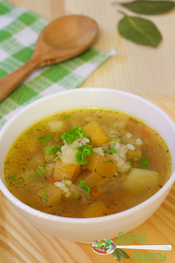 Как приготовить постный суп с репой - рецепт с фото