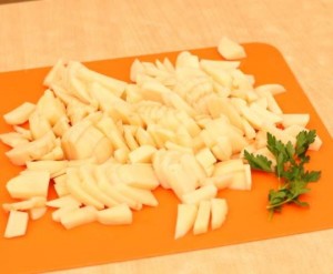 Жареная картошка с луком — рецепт с фото