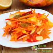 Постный грибной плов — рецепт с пошаговыми фото Полезный свежий салат из овощей и фруктов с медовой заправкой.