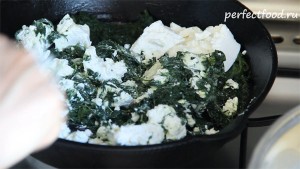 Лазанья с сыром фета и шпинатом — видео-рецепт + фото