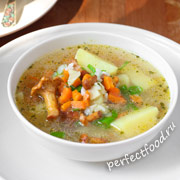 Грибной суп-пюре (из лесных грибов). Рецепт с фото и видео Готовим простой суп с непростыми грибами - яркими и вкусными лисичками!