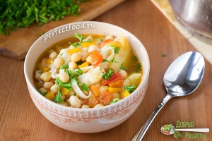 Суп из нута и овощей с лапшой — рецепт с фото и видео