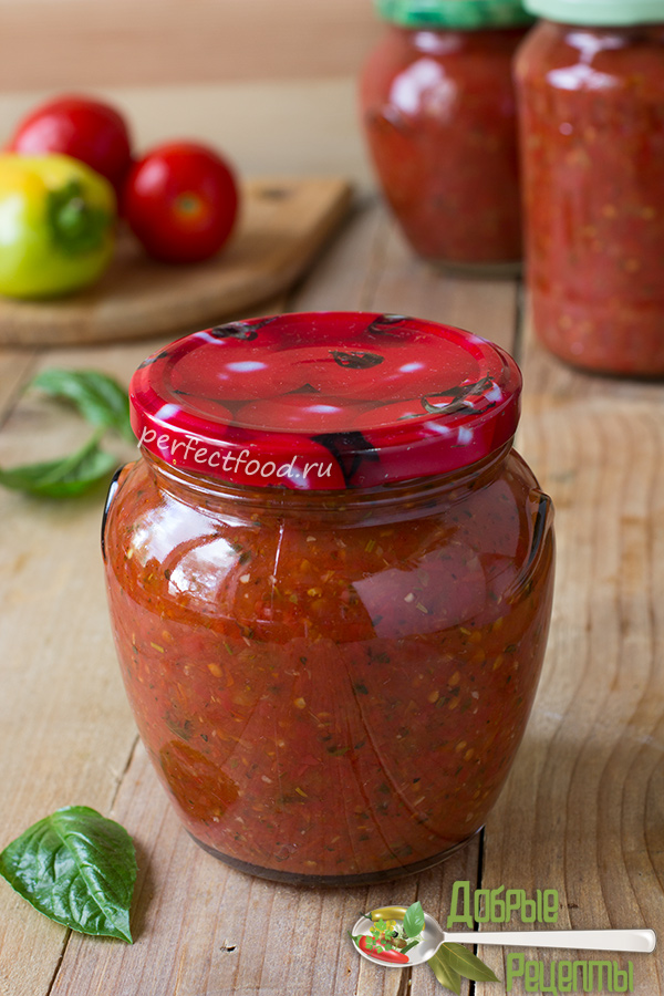 Соус томатный: рецепты приготовления на зиму