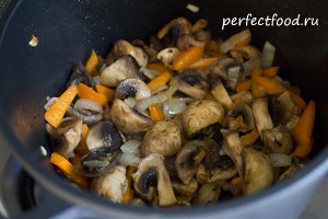 Постный грибной плов — рецепт с пошаговыми фото